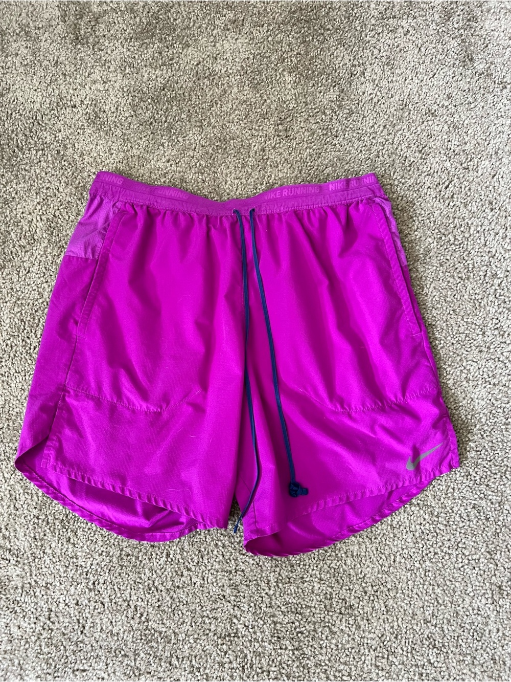 Nike Bright Magenta Running Shorts